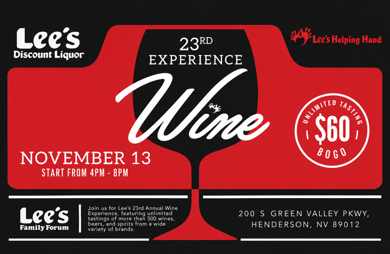 Lee's 23rd Annual Wine Experience