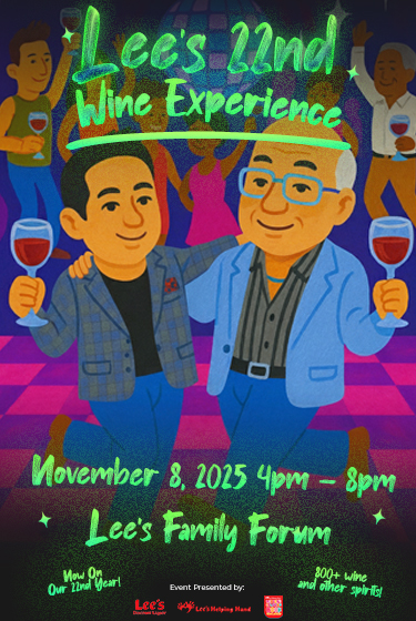 Lee's 22nd Wine Experience