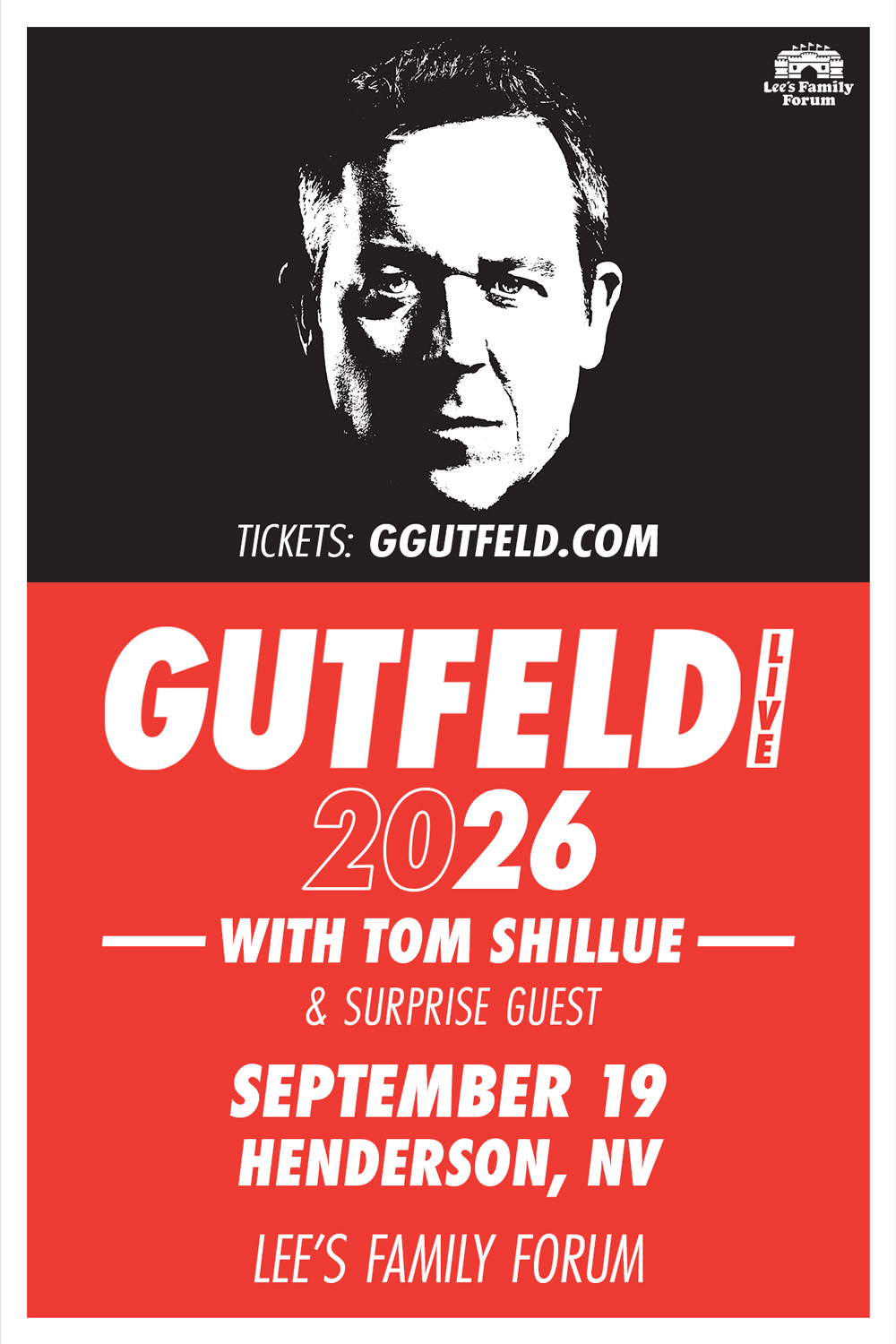 Gutfeld Live 2026