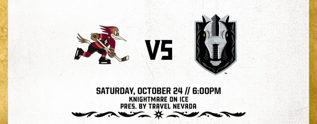 Silver Knights vs Roadrunners - October 24, 2026