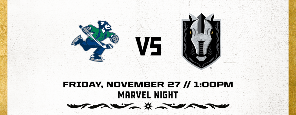 Silver Knights vs Canucks - November 27, 2026