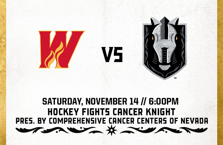 Silver Knights vs Wranglers - November 14, 2026