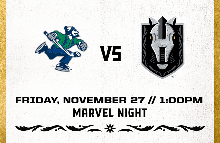 Silver Knights vs Canucks - November 27, 2026