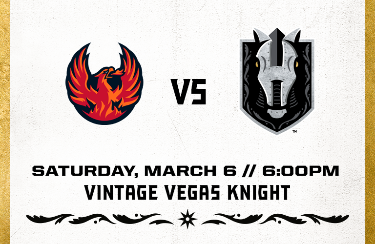 Silver Knights vs Firebirds - March 6, 2027