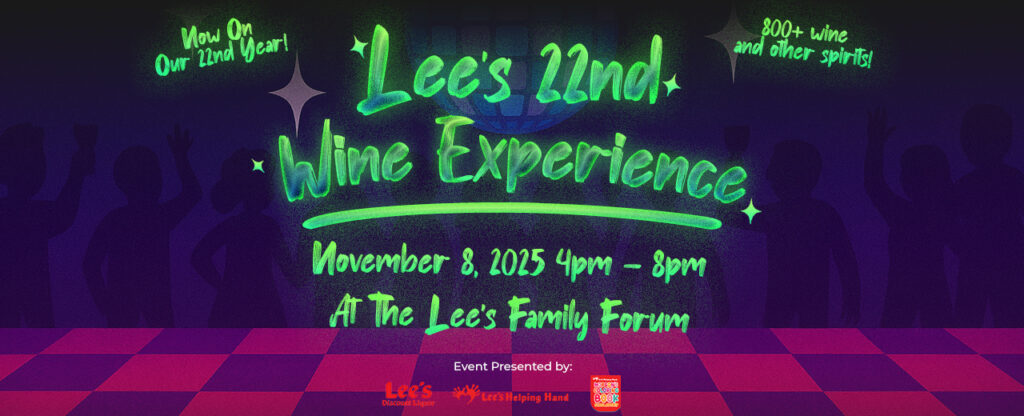 Lee's 22nd Wine Experience